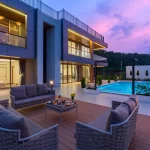 custom luxury villa design with pool outdoor living 2026